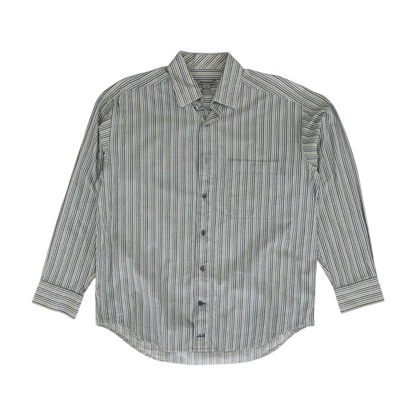 Multi Striped Long Sleeve Button Down