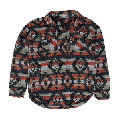 Multi Graphic Lightweight Coat
