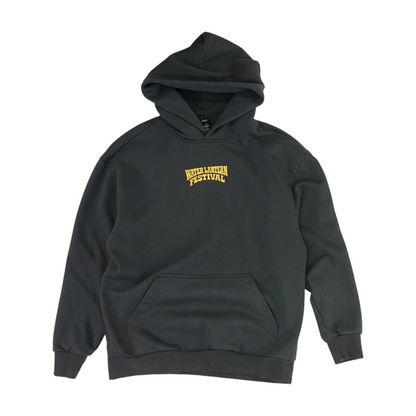 Charcoal Solid Hoodie Pullover