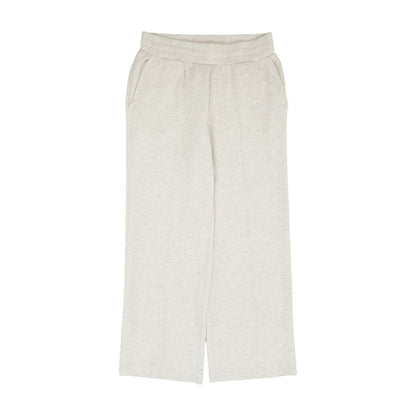 Gray Solid Pants