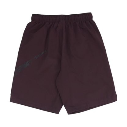 Burgundy Active Shorts