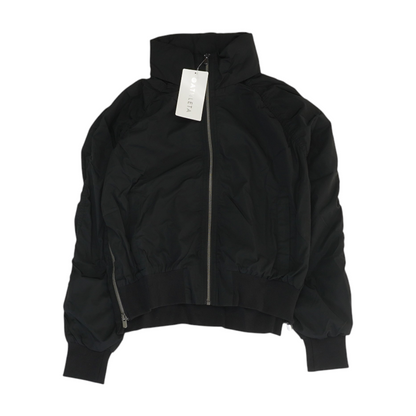 Black Solid Active Jacket