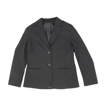 Black Solid Blazer