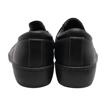 Black Slip-On Flats