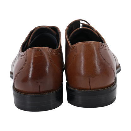 Brown Lace-Up Dress Shoes