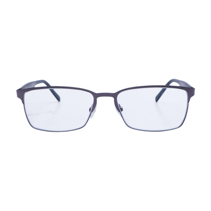 Marchon NYC Gunmetal M-Powell N Browline Prescription Eyewear – Image 2