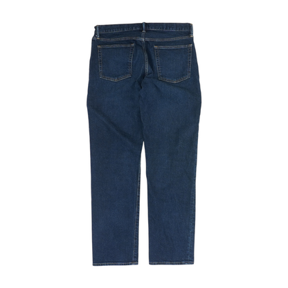 Navy Straight Jeans