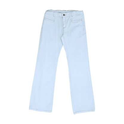 Blue Solid Jeans