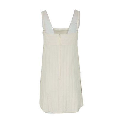 Beige Mini Dress
