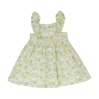 Beige Floral Dress