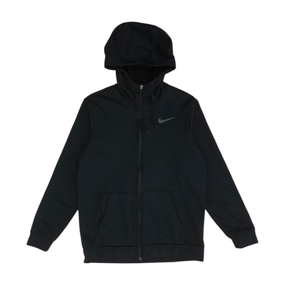 Black Solid Active Jacket