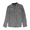 Black Check 1/4 Zip Pullover