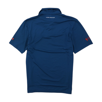 Teal Solid Short Sleeve Polo