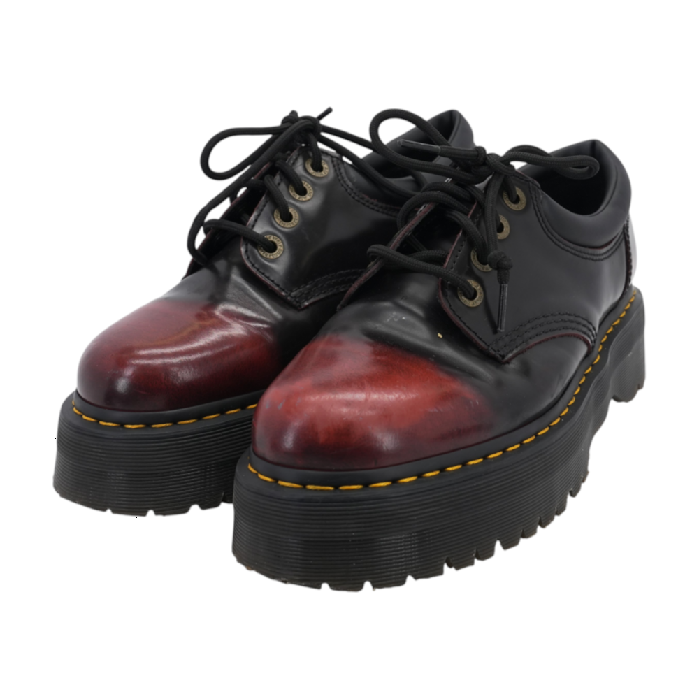 Black Lace-Up Casual Shoes