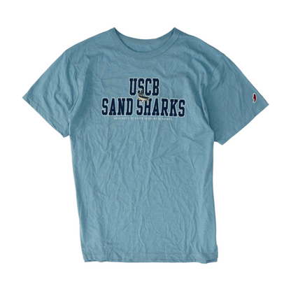 League Blue USCB Sand Sharks Solid T-Shirt – Image 1