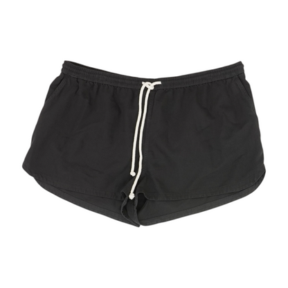 Gray Plus Solid Knit Shorts