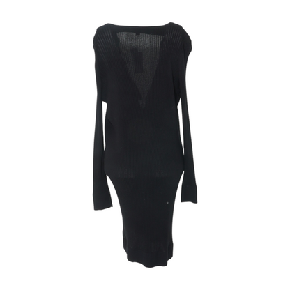Black Cardigan Sweater