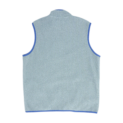 Gray Solid Casual Vest
