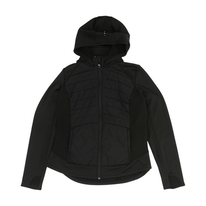 Black Solid Active Jacket