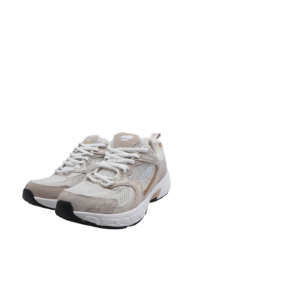 Beige Low-Top Athletic Shoes