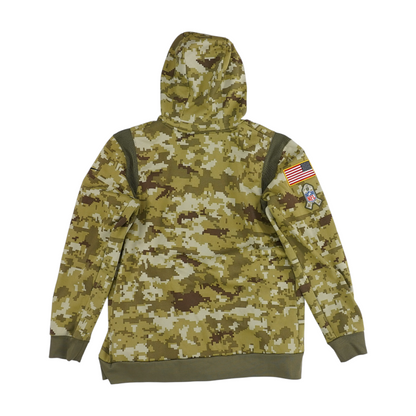 Green Minnesota Vikings Camo Hoodie Pullover