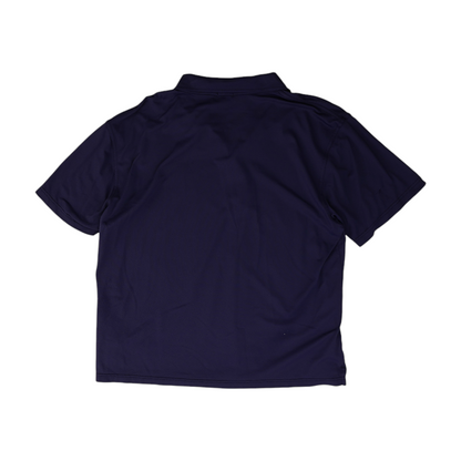 Navy Solid Short Sleeve Polo