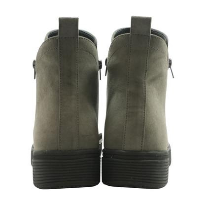 Gray Ankle Boots