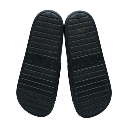 Black Casual Slide Sandals