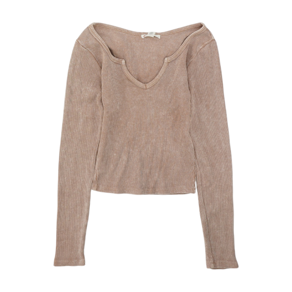 Tan Blouse