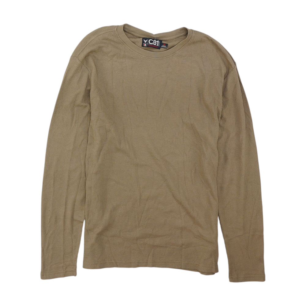 Brown Solid T-Shirt
