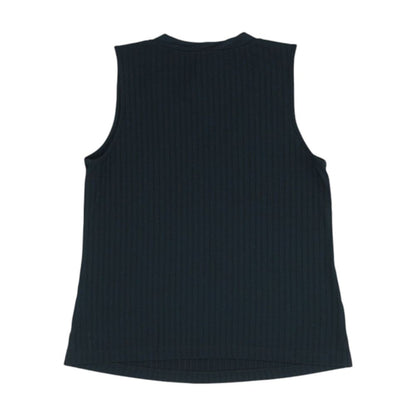 Black V Neck Knit Top