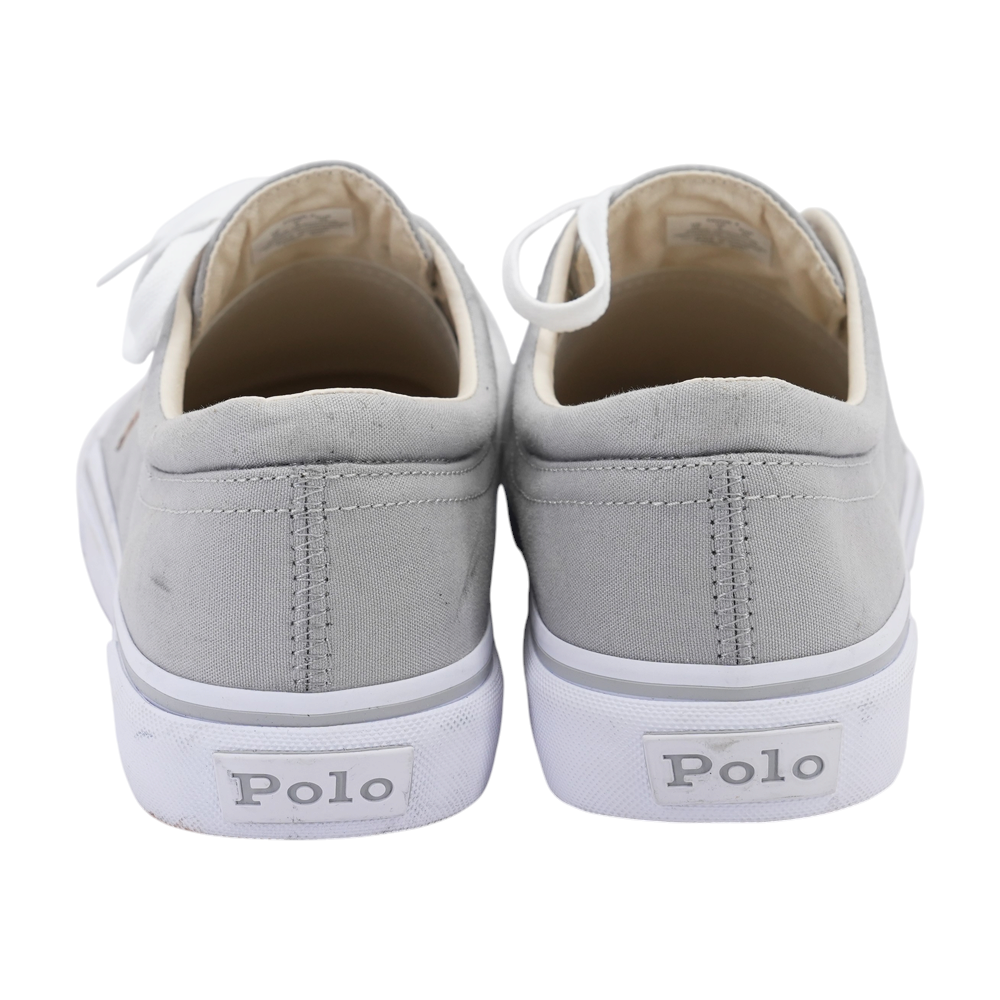 Gray Lace-Up Casual Shoes