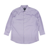 Purple Solid Long Sleeve Button Down
