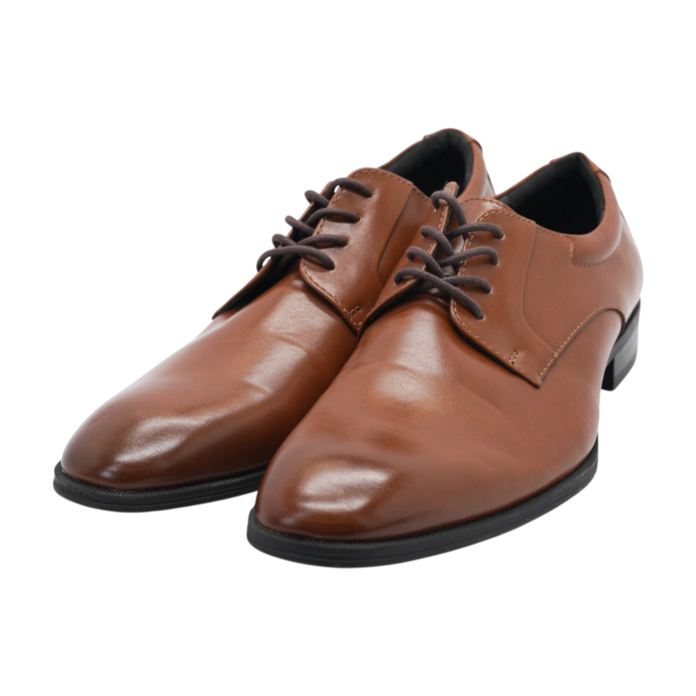 Alfani Brown Lace-Up Dress Shoes – Image 2