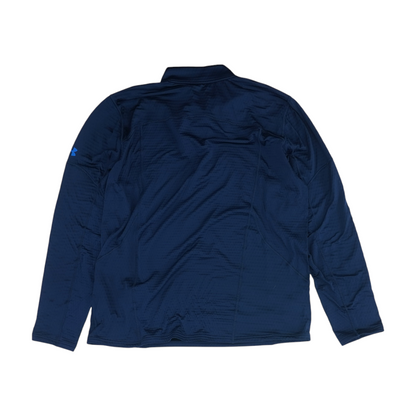 Navy Solid 1/4 Zip Pullover
