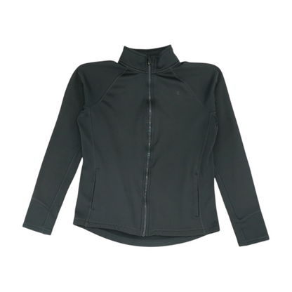Black Solid Active Jacket