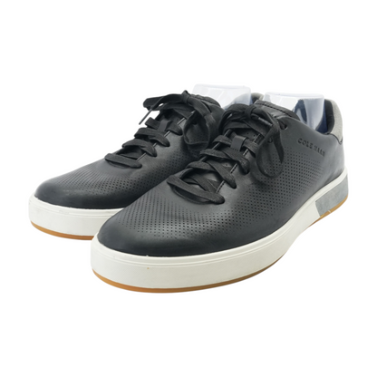 Black Lace-Up Casual Shoes
