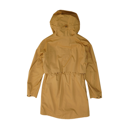 Tan Solid Rain Jacket