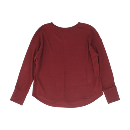 Maroon Petite Pullover Sweater
