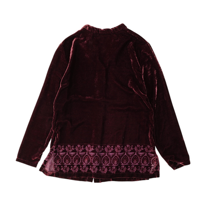 Maroon Button Down