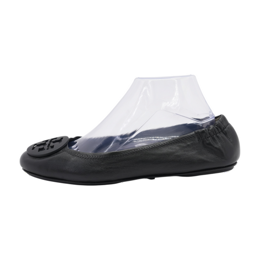 Tory Burch Black Slip-On Flats – Image 1