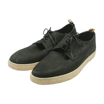 Black Leather Lace Up Casual Shoes