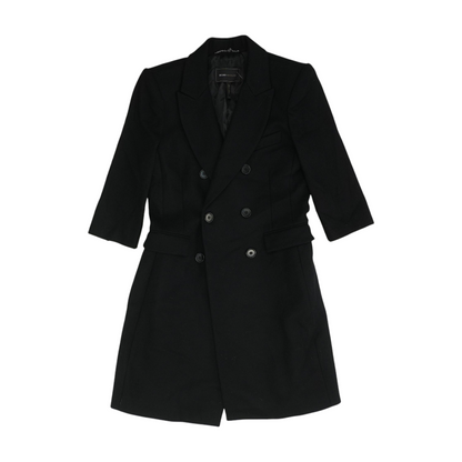 Black Solid Coat
