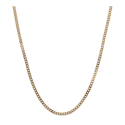 14K Yellow Gold Chain Necklace