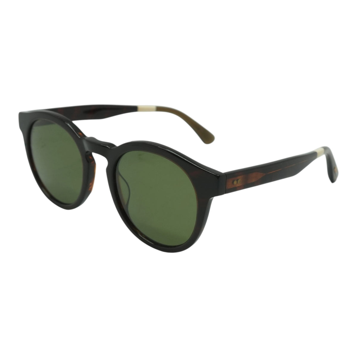 Tortoise Round Sunglasses