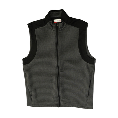 Gray Color Block Vest