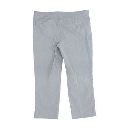 Blue Striped Regular Pants