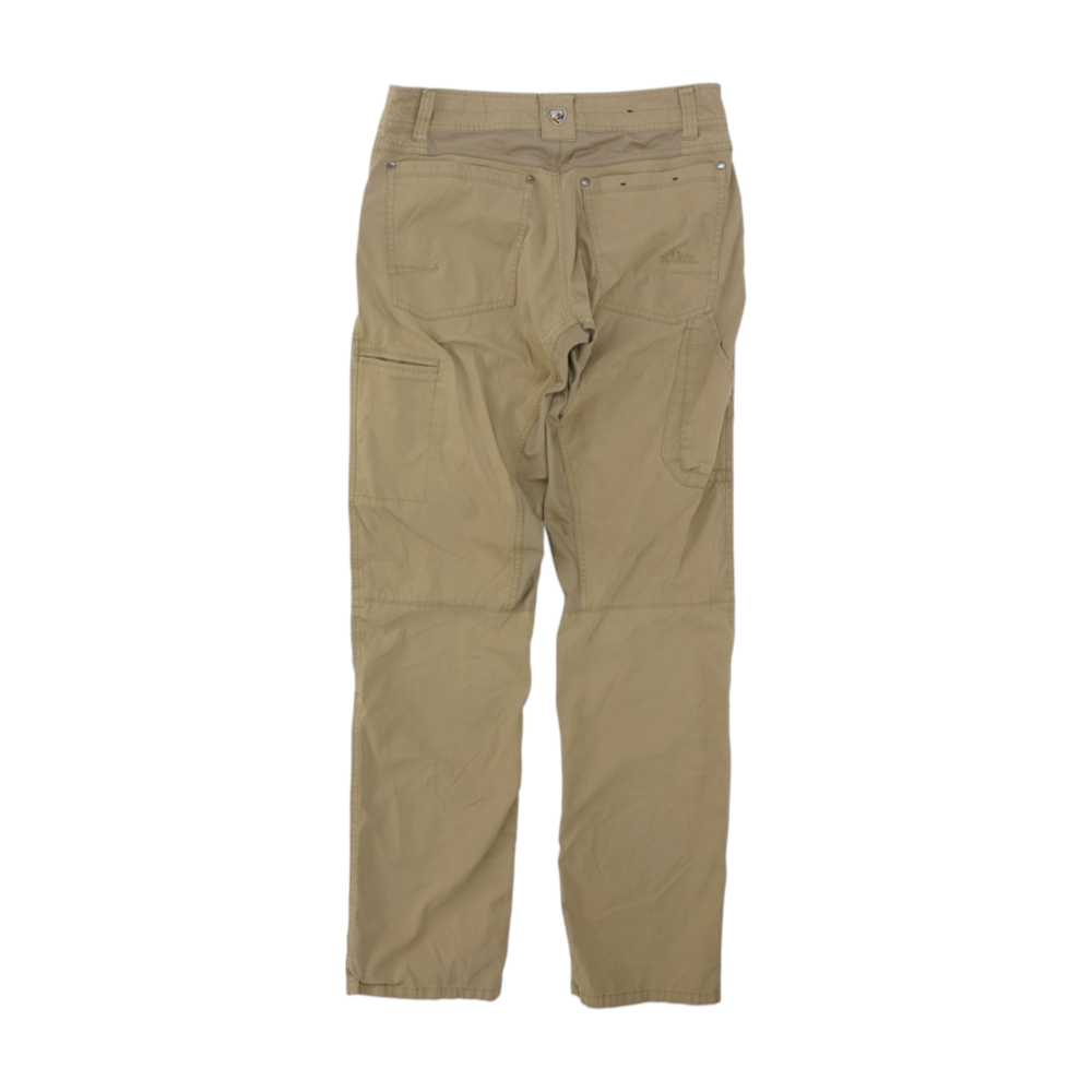 Beige Regular Pants