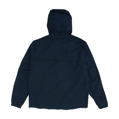 Navy Solid Rain Jacket