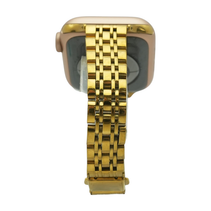 40mm Series 4 Gold Smartwatch Rose Gold Band S/M
